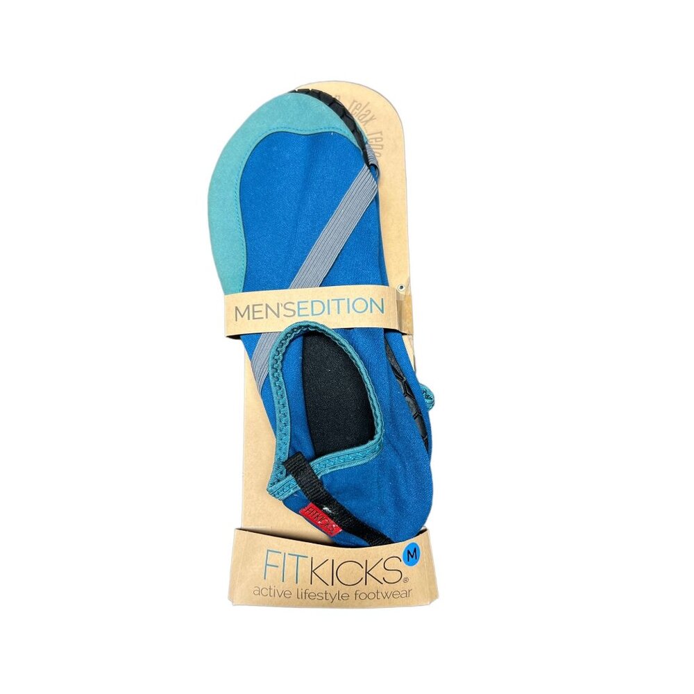 FitKicks Mens Edition Active LifeStyle Footwear Foldable Breathable Size Medium